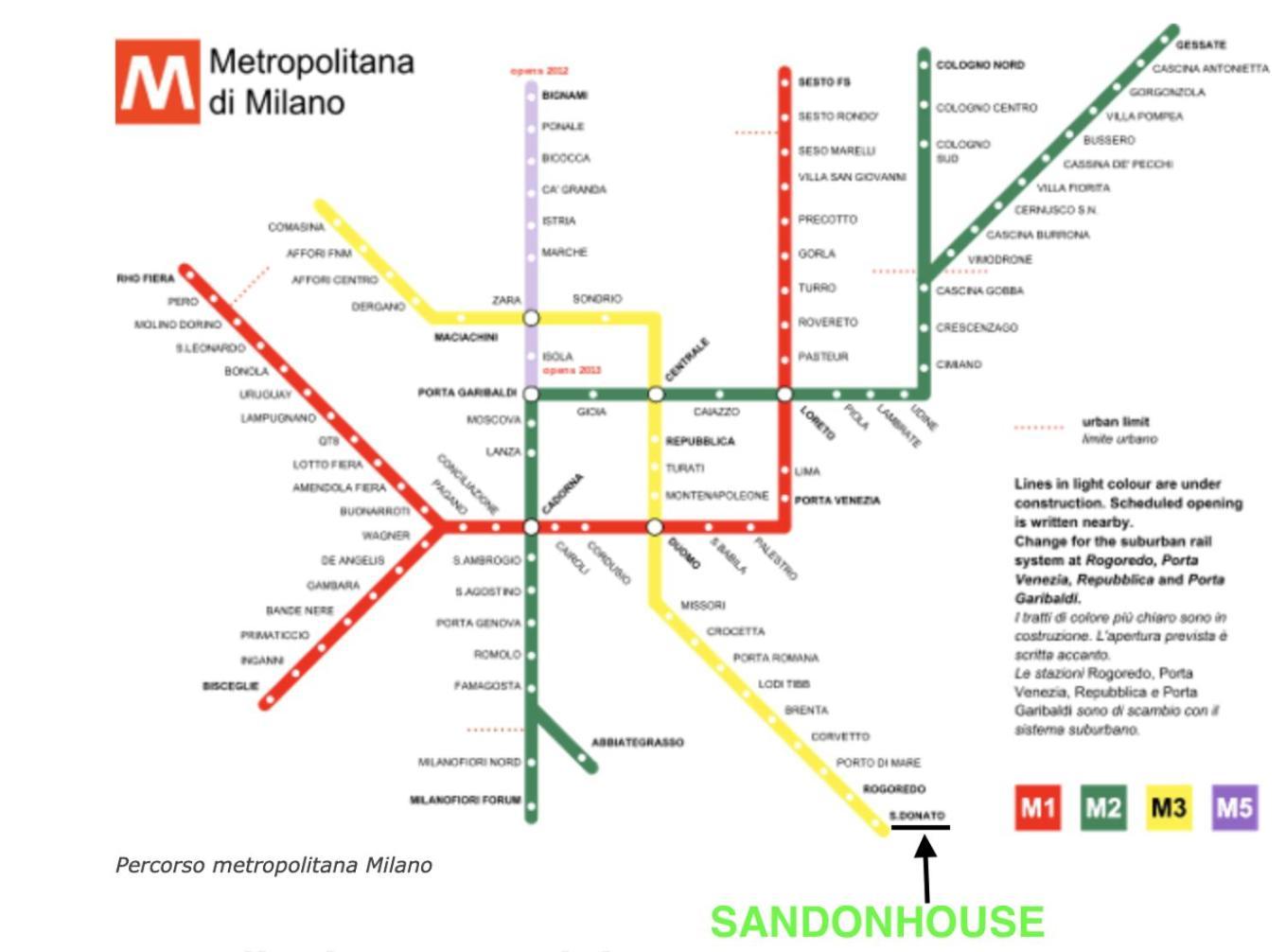 Sandonhouse Milano Сан-Донато-Міланезе Екстер'єр фото